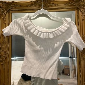 Cinq a Sept white top